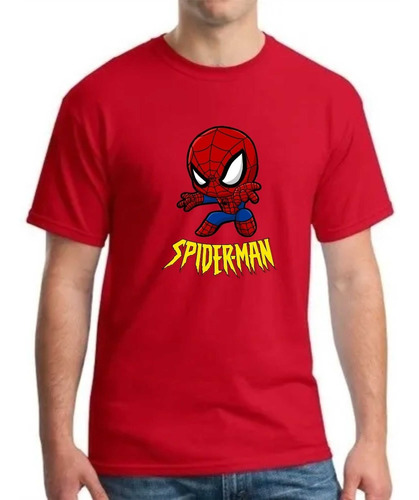 Camiseta De Spiderman Hombre Araña Para Adulto Niños 