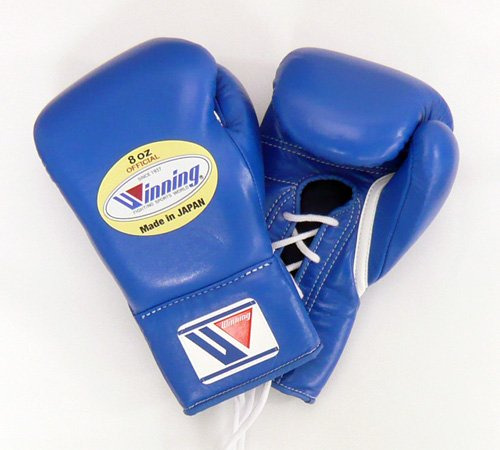 Winning Guantes De Boxeo Profesionales 8oz (azul)