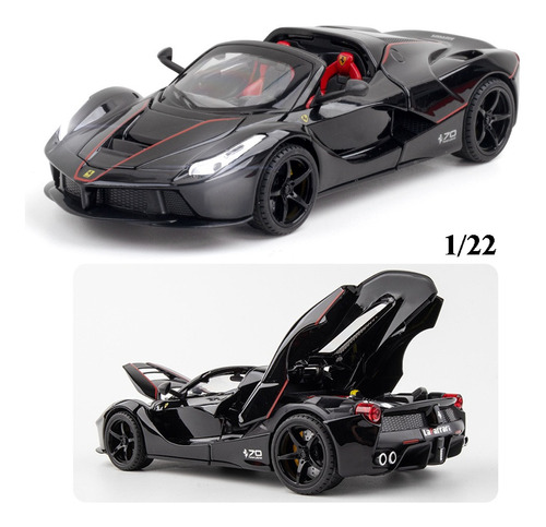 Ferrari Laferrari Roadster Miniatura Abre Puertas Colección