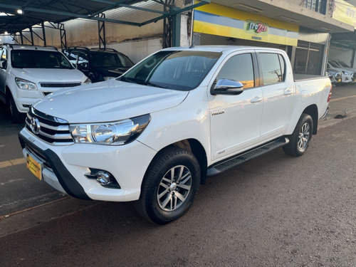 Imagem 1 de 15 de Toyota Hilux Srv 2.8 Branco 2016