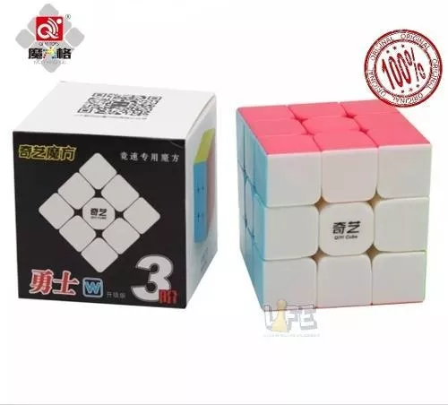 Cubo Mágico Profissional 3x3x3 Qiyi Warrior W - Original Stickerless