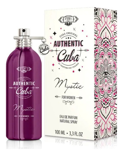 Cuba Authentic Mystic For Women Edp Perfume X 100 Masaromas