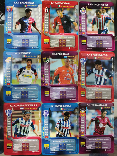 49 Tarjetas Futcard 2005  - Oribe Peralta, Conejo Peréz