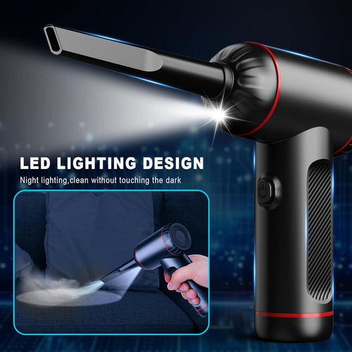 Soplador De Aire Inalámbrico Compressed Air Duster De 10000
