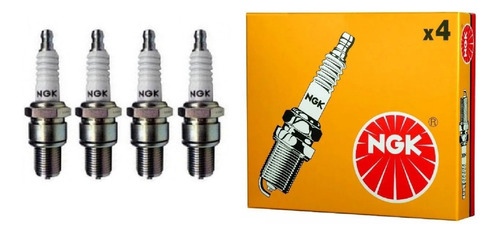 Velas De Ignição Vw Sp1 1600 Sp2 1700 Rosca Curta Ngk Bp5hs