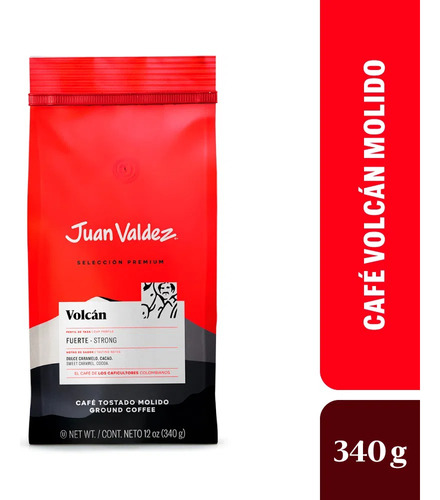 Café Volcán Juan Valdez  Molido 340g. Agronewen