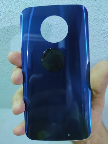 Tapa Trasera Compatible Moto X4 Xt1900 Azul Obs. Polimero