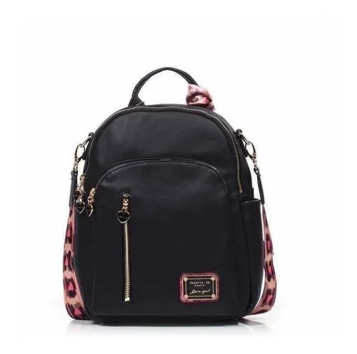 Mochila Juanita Jo Dublin Pocket Ss21 10814 Negro Rosa