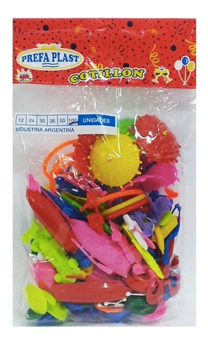 Juguetitos  Para Piñata Surtidos X 100 Unidades Prefa Plast 