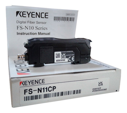 Keyence Fs-n11cp Sensor Amplificador De Fibra Optica Plc Mst