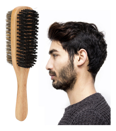 Cepillo De Barba De Doble Cara Para Hombre, Tamaño Grande, L