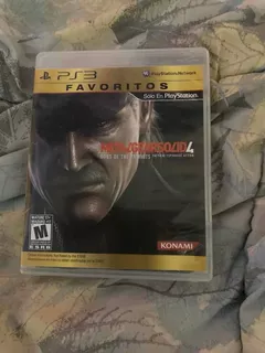 Metal Gear 4 Ps3 Como Nuevo