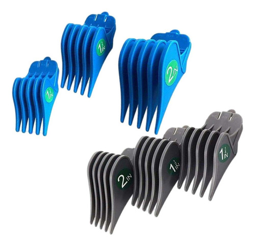 Juego De 6 Peines Para Cortar El Pelo, 32 Mm/38 Mm/51 Mm