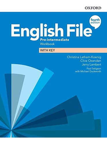 English File Pre-intermediate Workbook With Key Fourth Editi