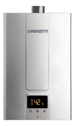 Aquecedor A Gás Lorenzetti Lz 1600 De I Inox 15 Litros Glp