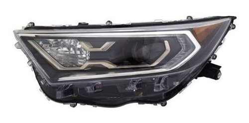 Faro Rav4 2021 2022 Hybrid C/motor Leds Piloto Izquierdo