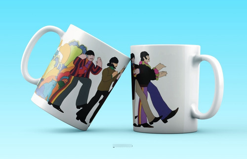 Imagen 1 de 1 de Yellow Submarine. Taza The Beatles - Taza Mug Diseño
