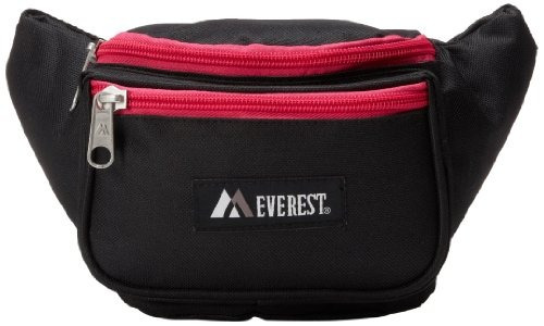 Everest Firma Paquete De La Cintura - Estándar, Negro, Un Ta