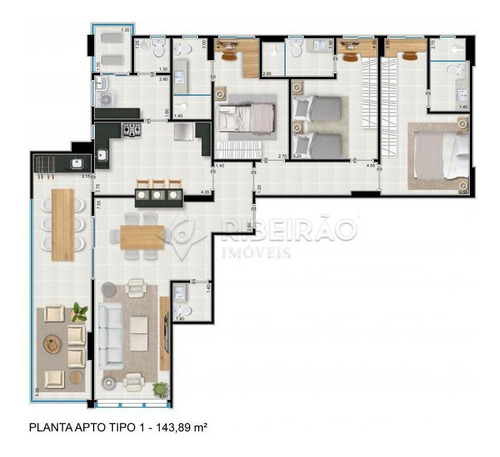 Imagem 2 de 10 de Apartamentos - Ref: V3664