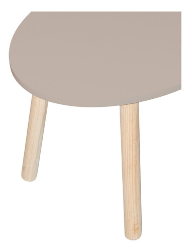 Mesita Para Niños Estilo Montessori - 7 Colores - Duduk Color Gris Oscuro