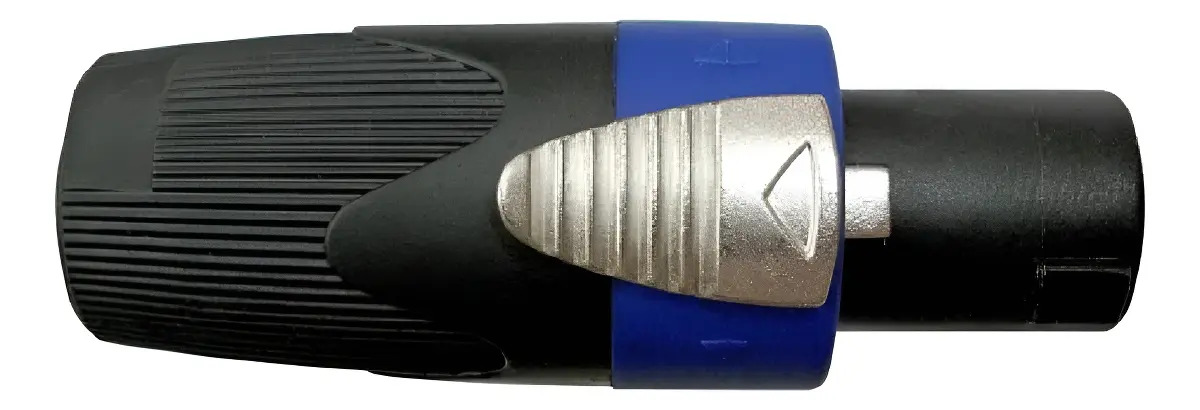Plug Speakon Macho 4p Attack Audio System Wc605 Áudio Conector