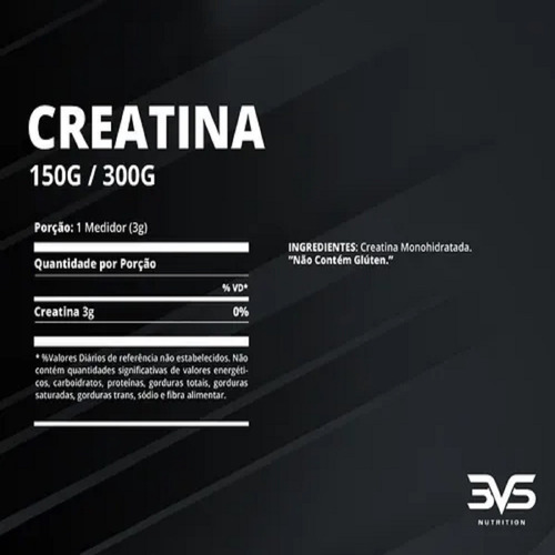 Imagem 2 de 6 de Creatina Powder Saborizada 300g - 3vs Nutrition