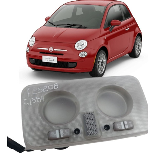 Luz Teto Fiat 500 Punto Bravo Linea Idea 