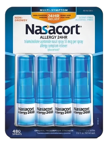 Lavador Nasal De 9ml Nasacort Nasal - Azul