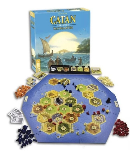 Catan Expansión Navegantes Klaus Teuber Juego De Mesa