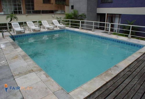 Apto Com 150m Possuindo 4 Dorms 3 Vagas Em Moema - Ap6096