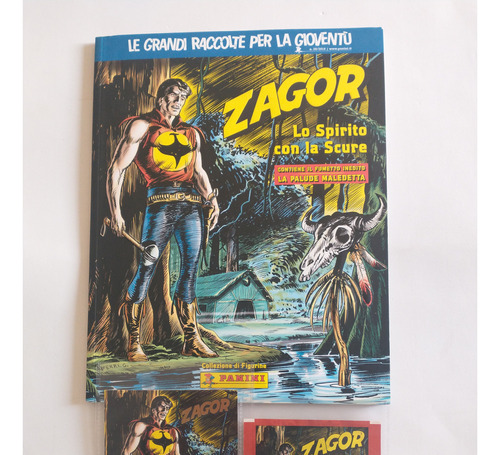 Album Zagor Completo Colado  276 Fig.36 Cards Bonelli Panini