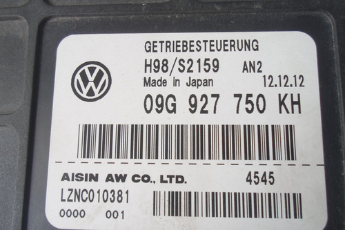 Computadora Transmision Vw Jetta Team 09g927750h 34648 (Usado)