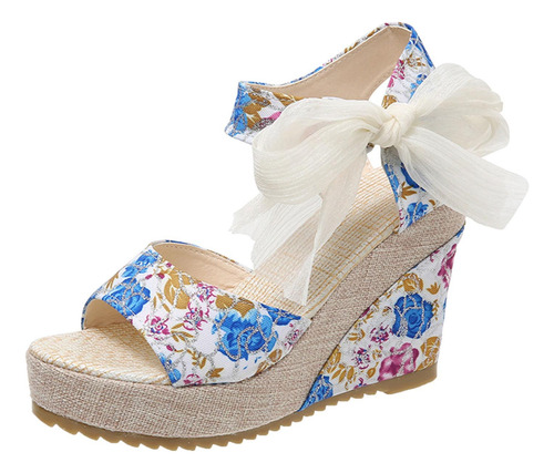 Zapatos Con Forma De Cuña En Forma De Boca De Pez Para Mujer