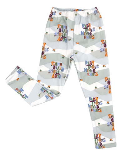 Art-01 Oferta Talle 4 Calza De Modal Soft Frizada Nena Niña