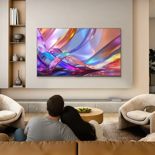 Smart TV Hisense HI-QLED 4K 50" polegadas com Processador AI, Dolby Vision Atmos e Compatibilidade Alexa - 50Q6QVV
