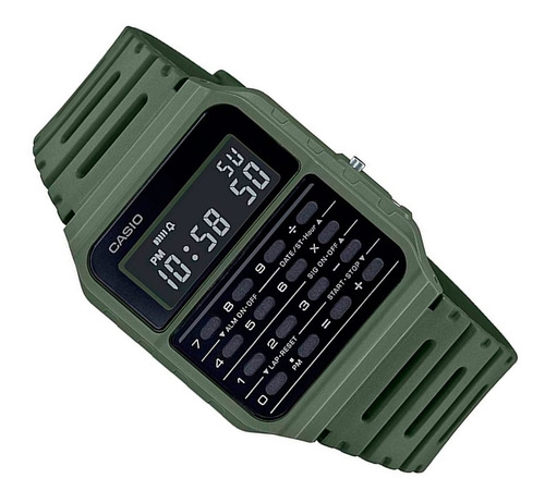 Imagen 7 de 9 de Reloj Casio Hombre Data Bank Ca-53wf-8bcf Colores