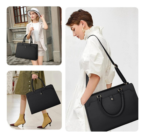 D Bolsa Para Laptop Mujer, Bolso Para Mujer De Pu 15,6