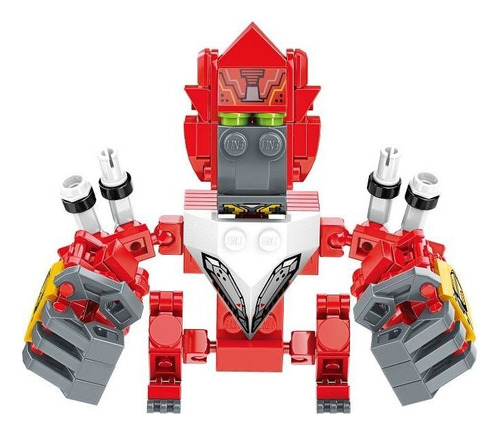 Bloco De Montar Trans-collector Quantidade De Peças 121 Versão Do Personagem Furioso Rei Orangotango