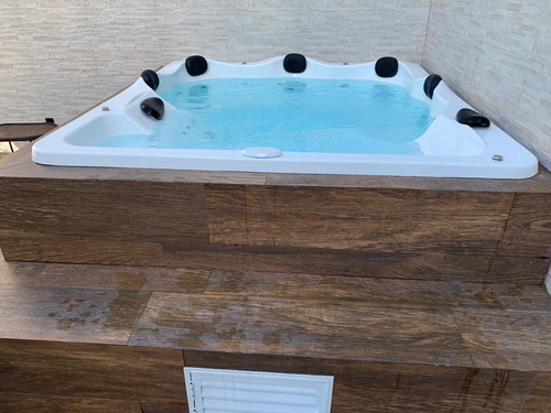 Spa Copacabana Hidro Completo Luxo 7 Lugares Aquecedor + Bas