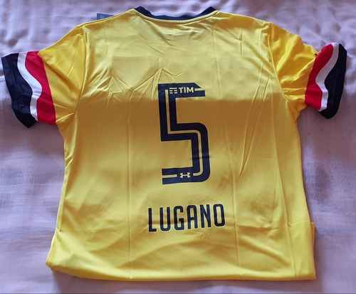 Camisa São Paulo Lugano Nº 5 Under Armour Iii 16/17