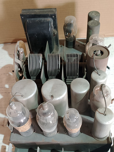 Chasis Radio Philco 1930/con Bulbos/para Proyecto (Usado)