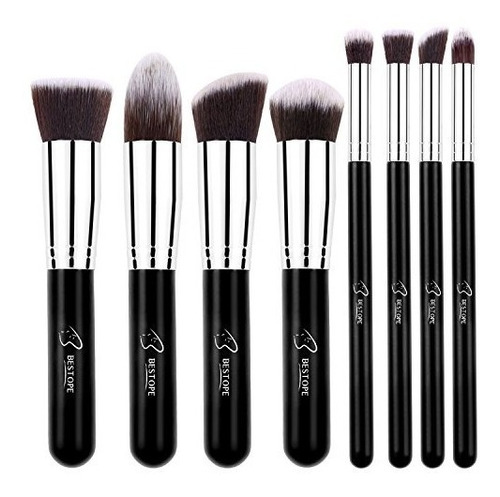 Kit De Brochas De Maquillaje Bestope Outop8pcs Con 8