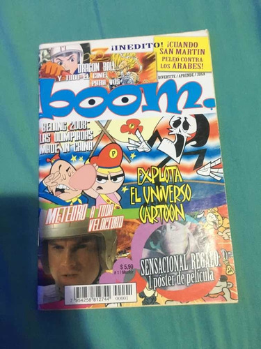 Revista Boom 2008 Nro 1 - Cartoon Network