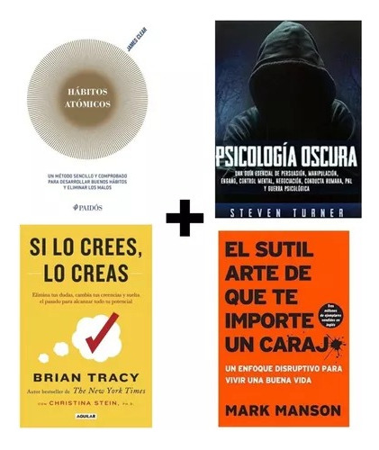 Háb Atómicos+ Psicología Osc+ Lo Crees, Lo Creas+ Sutil Arte