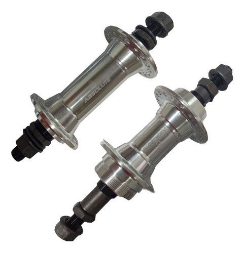 Par De Cubo Rolamentado Absolute Sf-b01 36f Polido Cor Prateado