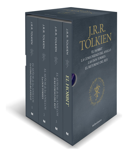 Estuche Tolkien (el Hobbit + El Señor De Los Anillos) Ne