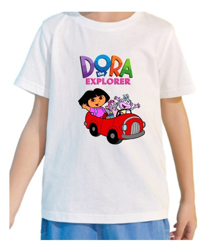 Polera Niño Unisex Dora La Exploradora 7