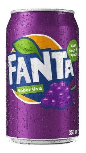 Fanta Uva Original De Brasil 350ml