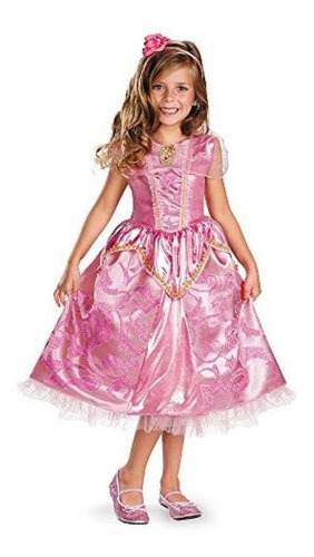 Vestido Talla 4 6x Para Niña De Aurora Bella Durmiente