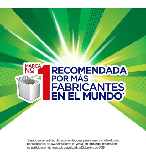 Pack 6 Botellas Detergente Ariel Power Liquid 1,8 Lt